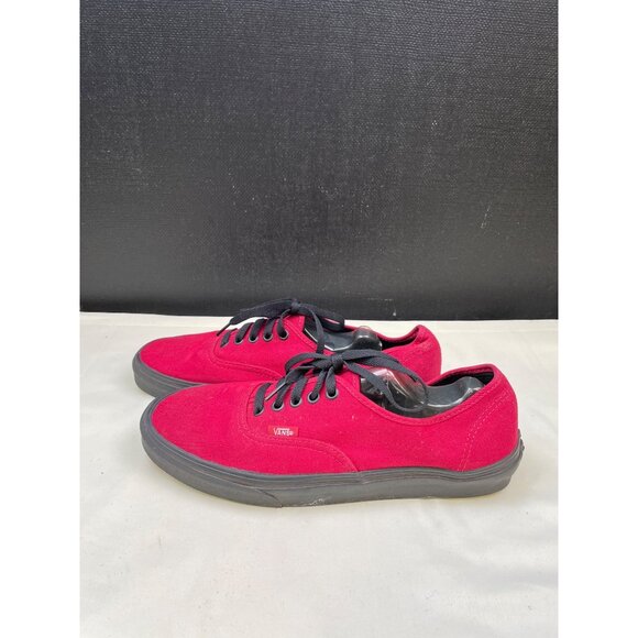 Vans Unisex Jester Red Black Sole Skater Shoes Size M-10.5 W-12 SKU 6194 - Picture 4 of 8